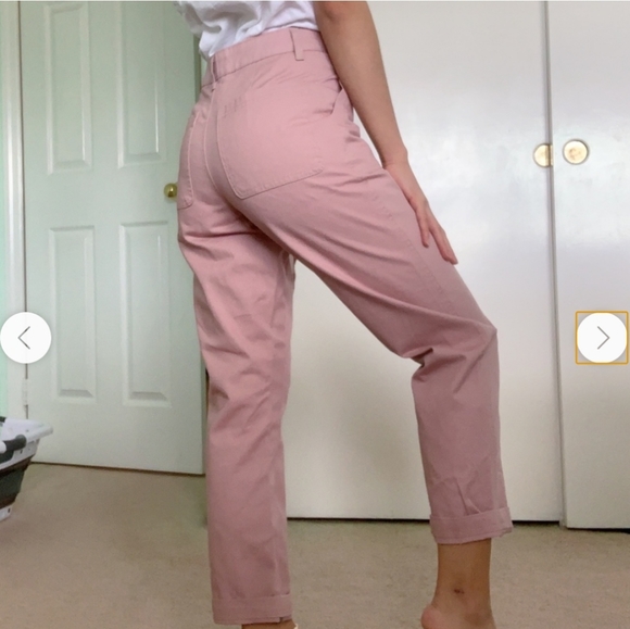wild fable Pants - WILD FABLE pink mauve cargo pants